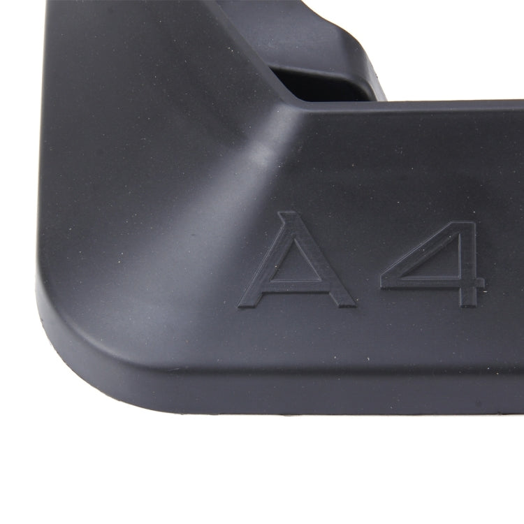 4 PCS Car Auto Semi-Rigid PVC Splash Flaps Mudguards Fender Guard for Audi A4L 2016 Version - free shipping - PMC TechLife - Order now!