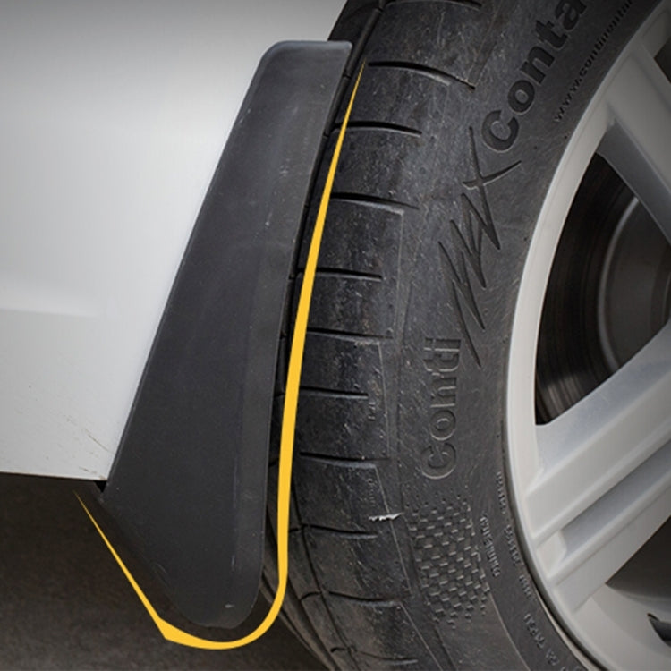 4 PCS Car Auto Semi-Rigid PVC Splash Flaps Mudguards Fender Guard for Audi A4L 2016 Version - free shipping - PMC TechLife - Order now!