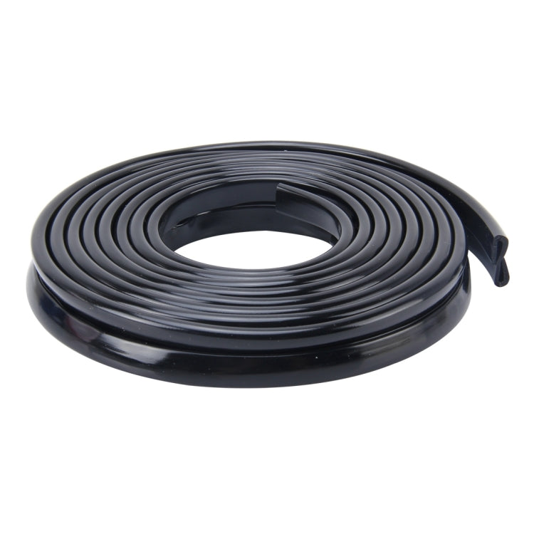 5.6m Car Decorative Strip Rubber Chrome Decoration Strip Door Seal Window Seal (Black) - free shipping - PMC TechLife - Order now!