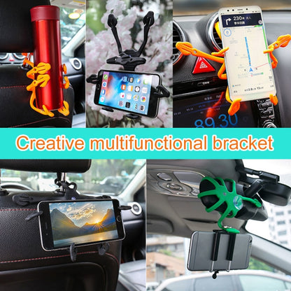 JS-G01 Car Multipurpose Bracket Octopus Mount Holder Cell Phone Holder (Green) - Car Holders by PMC Jewellery | Online Shopping South Africa | PMC Jewellery