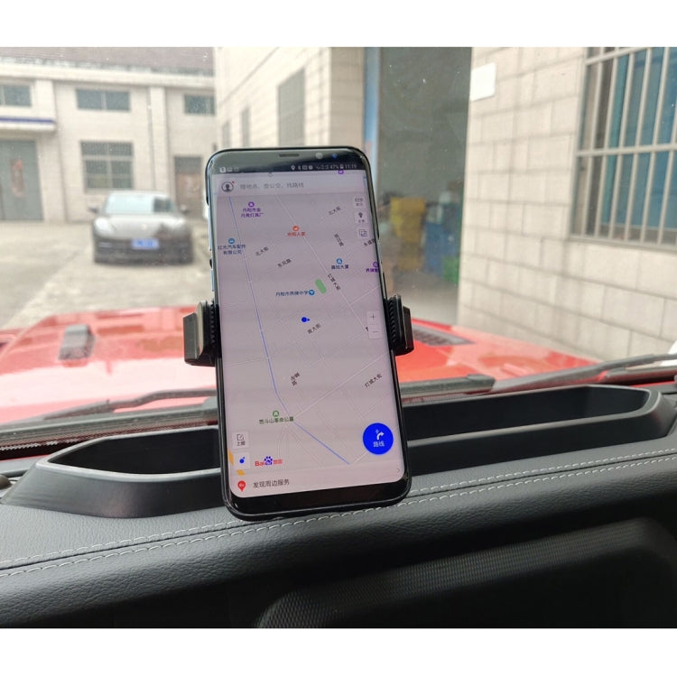 Car GPS Bracket Dash Mount Holder Cell Phone Holder for Jeep Wrangler JL 2018- - Car Holders by PMC TechLife | Online Shopping South Africa | PMC TechLife