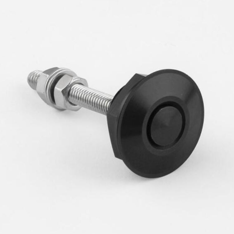 Car Mini Stainless Steel Quick-pins Push Button Billet Hood Pins Lock Clip Kit (Black) - free shipping - PMC TechLife - Order now!
