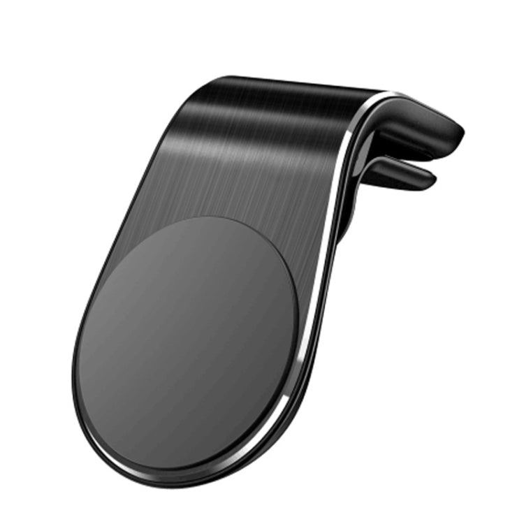 Car Metal Magnetic Air Outlet Mobile Phone Holder Bracket (Black) - Car Holders by PMC TechLife | Online Shopping South Africa | PMC TechLife