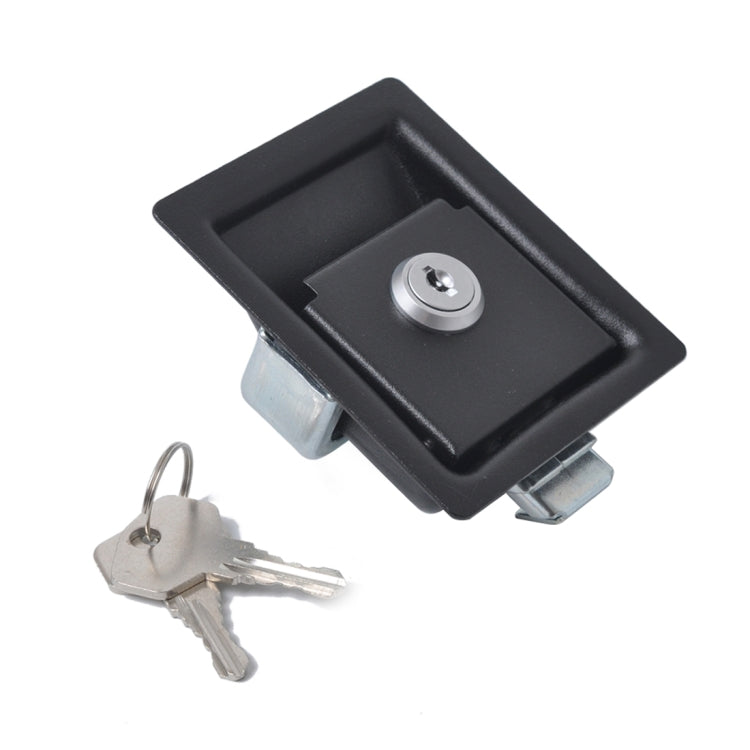 Black Paddle Entry Door Latch & Keys Tool Box for Trailer / Yacht / Truck - free shipping - PMC TechLife - Order now!