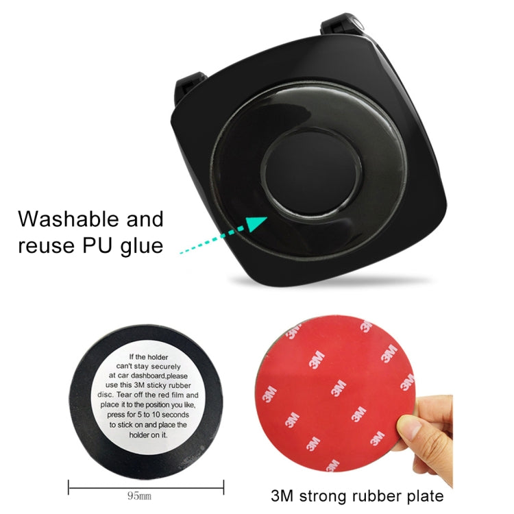 Car Center Console Dashboard Mobile Phone Holder for 3.5-6.5 inches Cellphone - Car Holders by PMC TechLife | Online Shopping South Africa | PMC TechLife