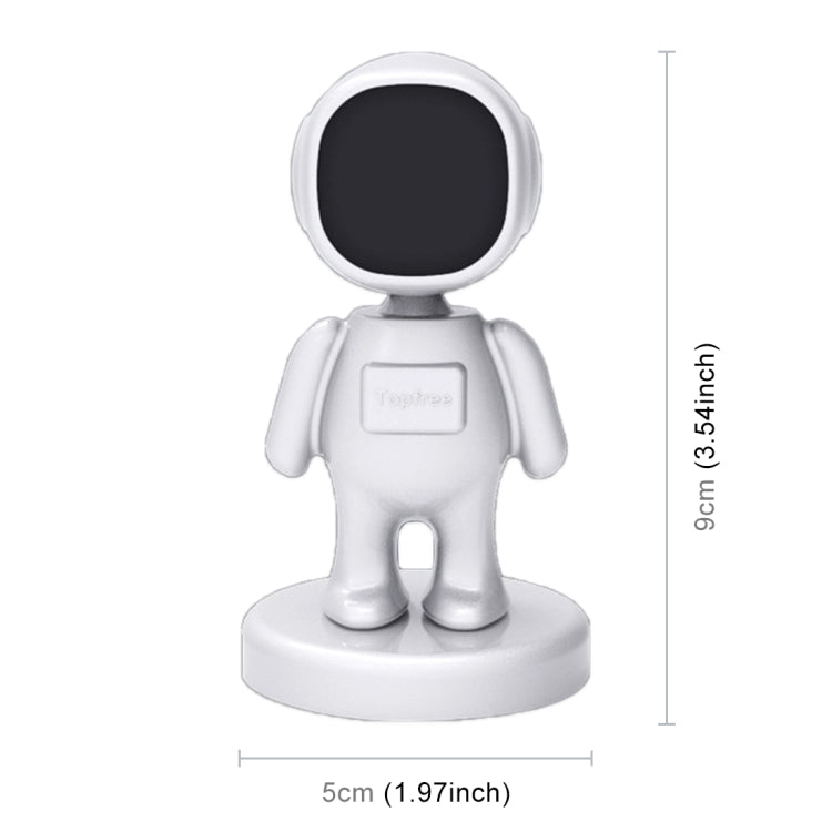 Little People Shape Car Adjustable Magnetic Mobile Phone Holder Bracket (White) - Car Holders by PMC TechLife | Online Shopping South Africa | PMC TechLife