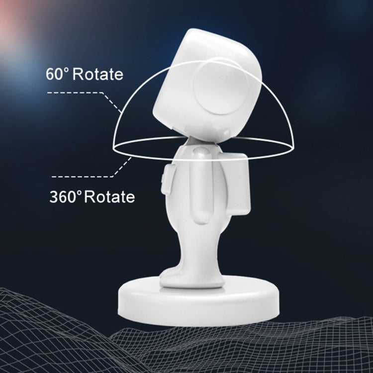 Little People Shape Car Adjustable Magnetic Mobile Phone Holder Bracket (White) - Car Holders by PMC TechLife | Online Shopping South Africa | PMC TechLife