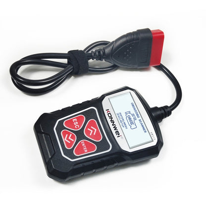 KONNWEI KW310 OBD Car Fault Detector Code Reader ELM327 OBD2 Scanner Diagnostic Tool(Black) - Code Readers & Scan Tools by KONNWEI | Online Shopping South Africa | PMC Jewellery | Buy Now Pay Later Mobicred