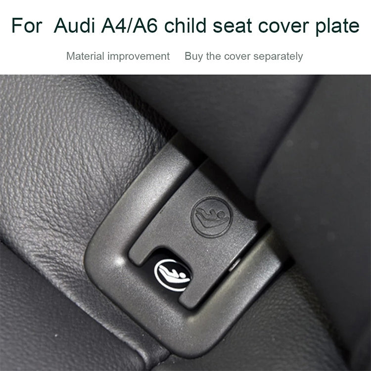 Car Rear Children Seat Isofix Cover for Audi A6 2013-2018 (Black) - free shipping - PMC TechLife - Order now!