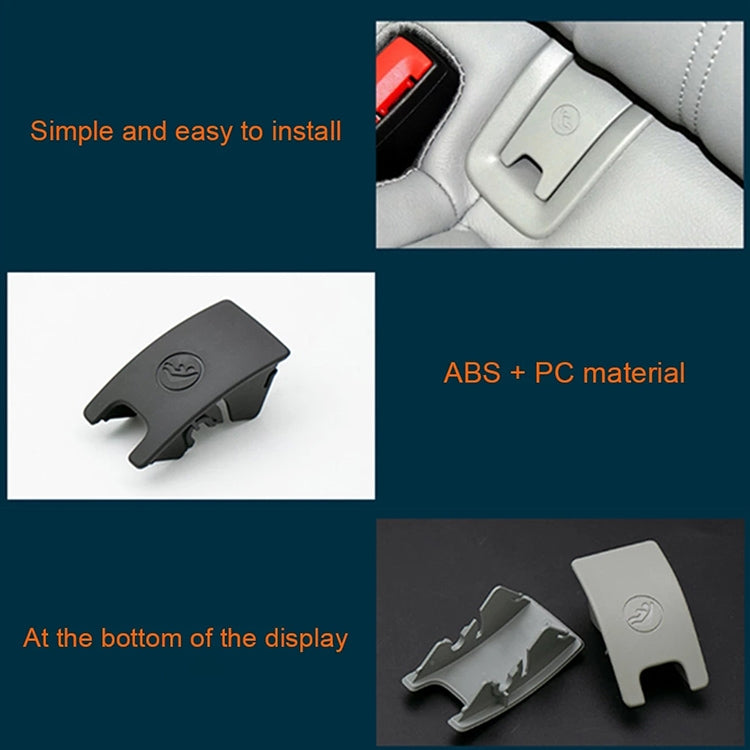 Car Rear Children Seat Isofix Cover for Audi A6 2013-2018 (Black) - free shipping - PMC TechLife - Order now!