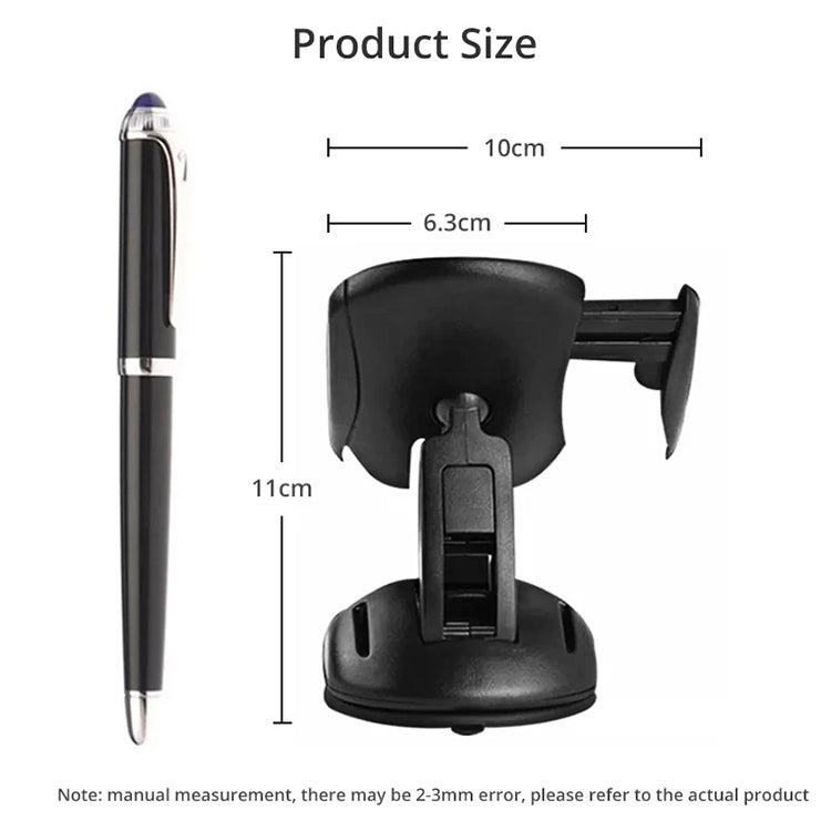 Suction Cup Rotatable Creative Mouse Shaped Car Holder - Car Holders by PMC TechLife | Online Shopping South Africa | PMC TechLife