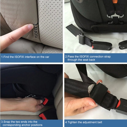 Car Kids Safety Seat Fixing Belt Children ISOFIX Interface Soft Connection Belt - Seat Accessories by PMC Jewellery | Online Shopping South Africa | PMC Jewellery