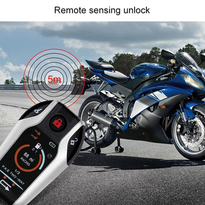 Universal Motorcycle Alarm Bidirectional Anti-theft Device with Induction Remote Control - Theft Protection by PMC Jewellery | Online Shopping South Africa | PMC Jewellery