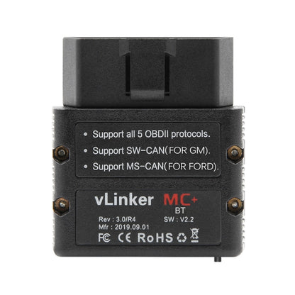 VLINKER MC V2.2 Bluetooth 3.0 Car OBD Fault Diagnosis Detector - Code Readers & Scan Tools by PMC Jewellery | Online Shopping South Africa | PMC Jewellery