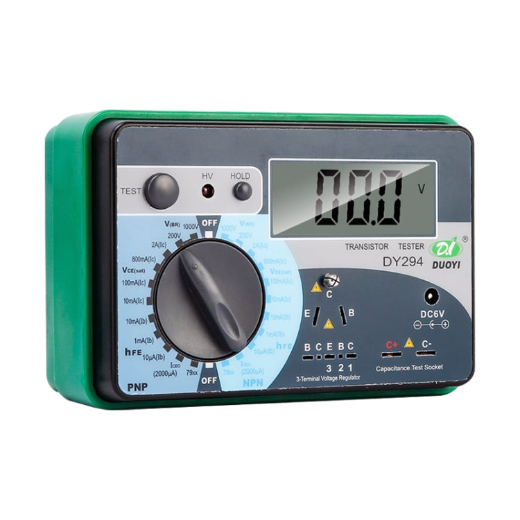 DUOYI DY294 Multifunction Digital Transistor AnalyzerTester - Electronic Test by DUOYI | Online Shopping South Africa | PMC Jewellery | Buy Now Pay Later Mobicred