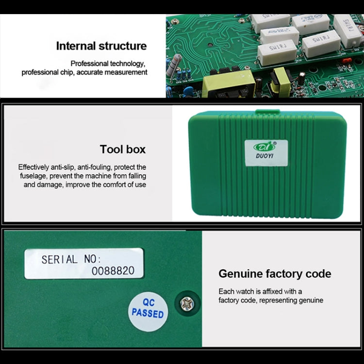 DUOYI DY294 Multifunction Digital Transistor AnalyzerTester - free shipping - PMC TechLife - Order now!