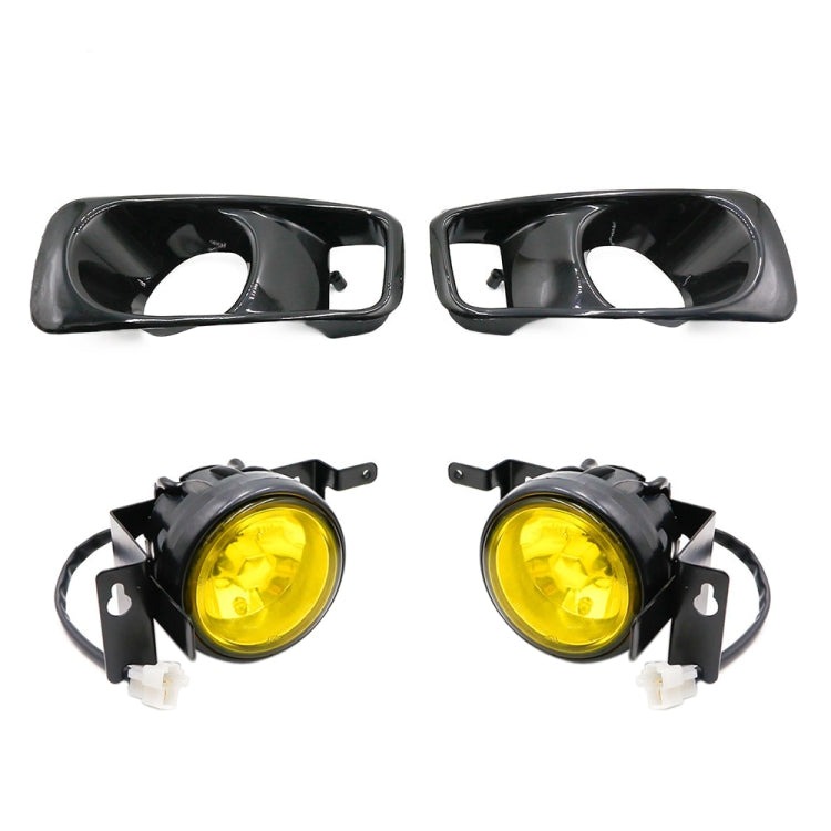 1 Pair Car Modified Front Fog Light for Honda Civic 1999-2000 (Yellow Light) - Fog / Driving Lights by PMC Jewellery | Online Shopping South Africa | PMC Jewellery