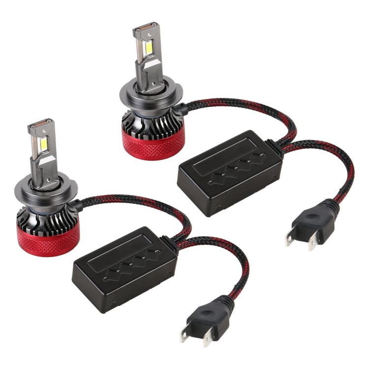 1 Pair H7 DC12V 65W 6000K 6500LM LED Car Headlights - Work Lights by PMC TechLife | Online Shopping South Africa | PMC TechLife