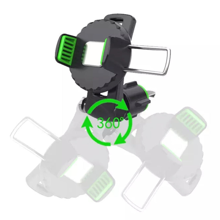 Multifunctional Car Air Conditioner Air Outlet Phone Holder (Green) - Car Holders by PMC TechLife | Online Shopping South Africa | PMC TechLife