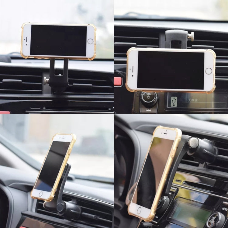 Multifunctional Car Air Conditioner Air Outlet Magnetic Phone Holder (Green) - Car Holders by PMC TechLife | Online Shopping South Africa | PMC TechLife