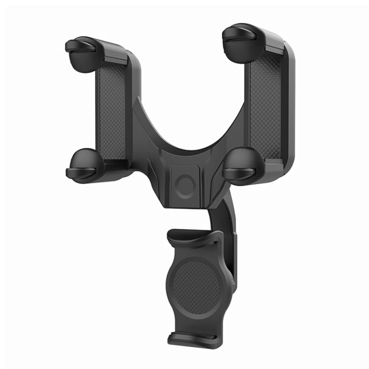 Car Rear Mirror Navigation Phone Holder (Black) - Car Holders by PMC TechLife | Online Shopping South Africa | PMC TechLife