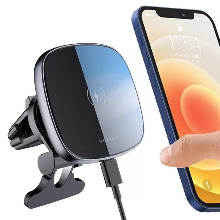 15W Car Magnetic Wireless Charger Mobile Phone Wireless Charger Stand - Wireless Charger Holders by PMC TechLife | Online Shopping South Africa | PMC TechLife