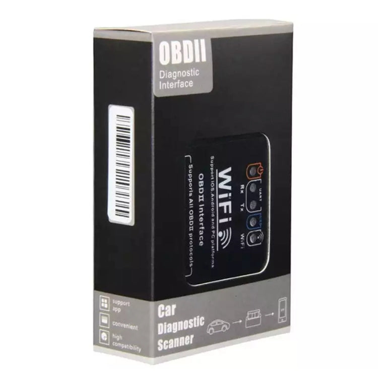 OBD2 WIFI Mini Car Detector Car Fault Diagnostic Tool - Code Readers & Scan Tools by PMC TechLife | Online Shopping South Africa | PMC TechLife