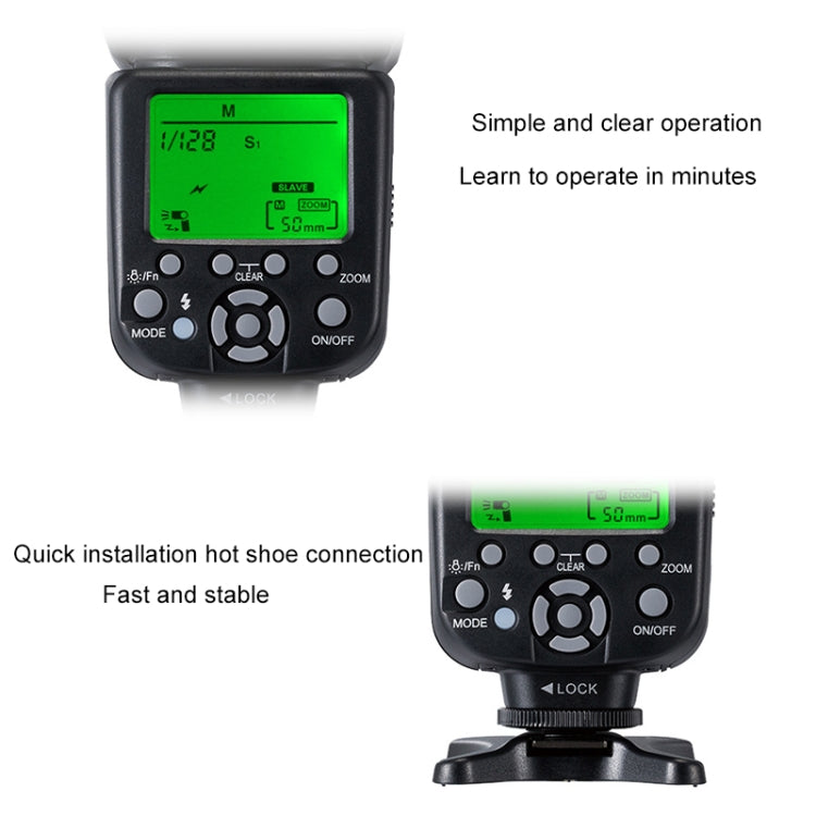 TRIOPO TR-982IIIC Flash Light Speedlite for Canon (Black) - free shipping - PMC TechLife - Order now!