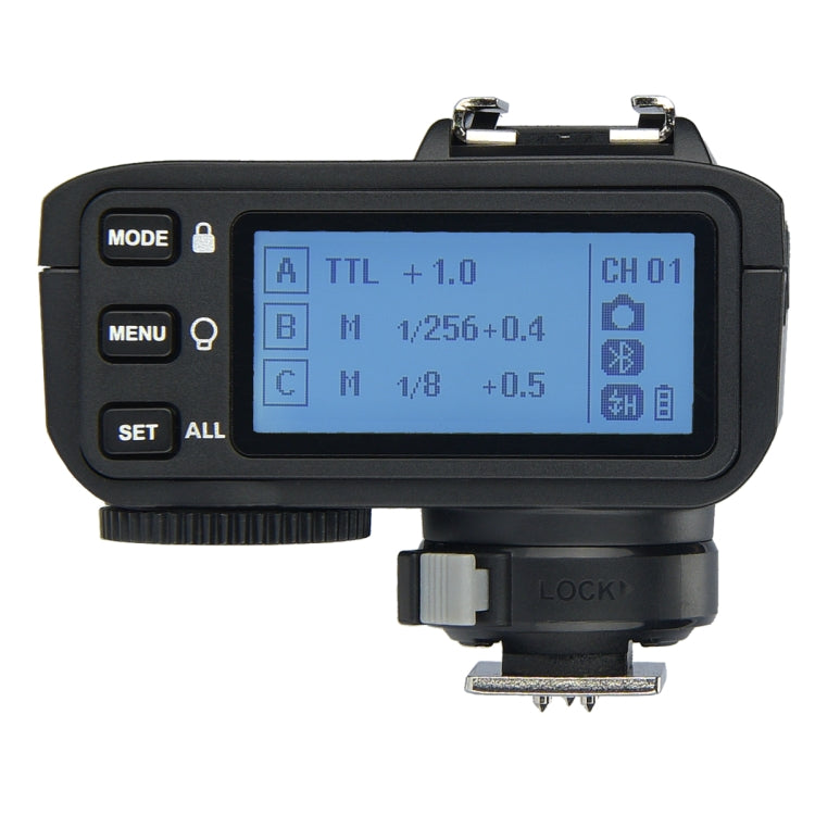 Godox X2T-P E-TTL II Bluetooth Wireless Flash Trigger for Pentax (Black) - Wireless Flash Trigger by Godox | Online Shopping South Africa | PMC Jewellery | Buy Now Pay Later Mobicred