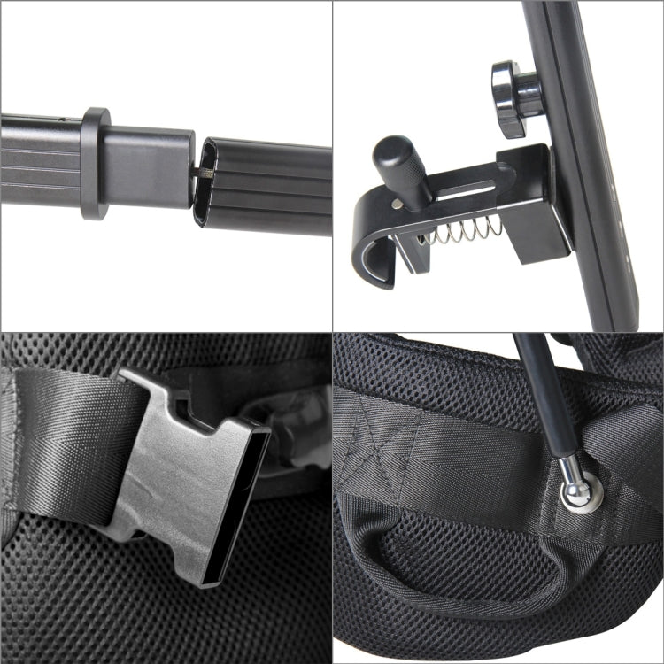 YELANGU YLG0107G2 Stabilizer Vest Camera Support System for DSLR & DV Cameras, Load: 3-18kg(Black) - free shipping - PMC TechLife - Order now!