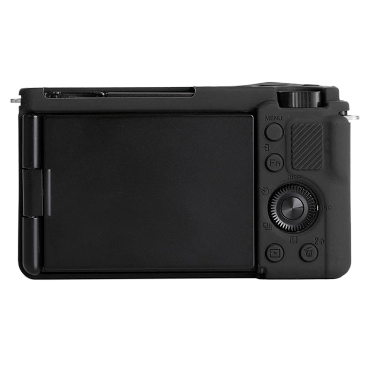 For Sony ZV-E10 Soft Silicone Protective Case (Black) - Protective Case by PMC TechLife | Online Shopping South Africa | PMC TechLife