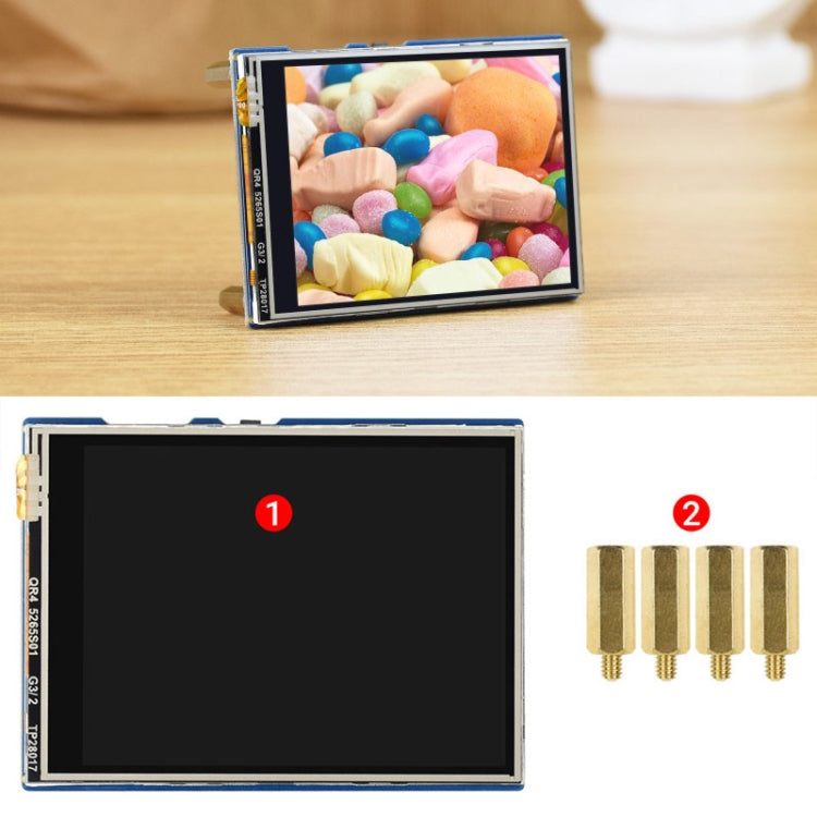 WAVESHARE 2.8 inch 262K Colors 320 x 240 Pixel Touch Display Module for Raspberry Pi Pico, SPI Interface - LCD & LED Display Module by WAVESHARE | Online Shopping South Africa | PMC Jewellery | Buy Now Pay Later Mobicred