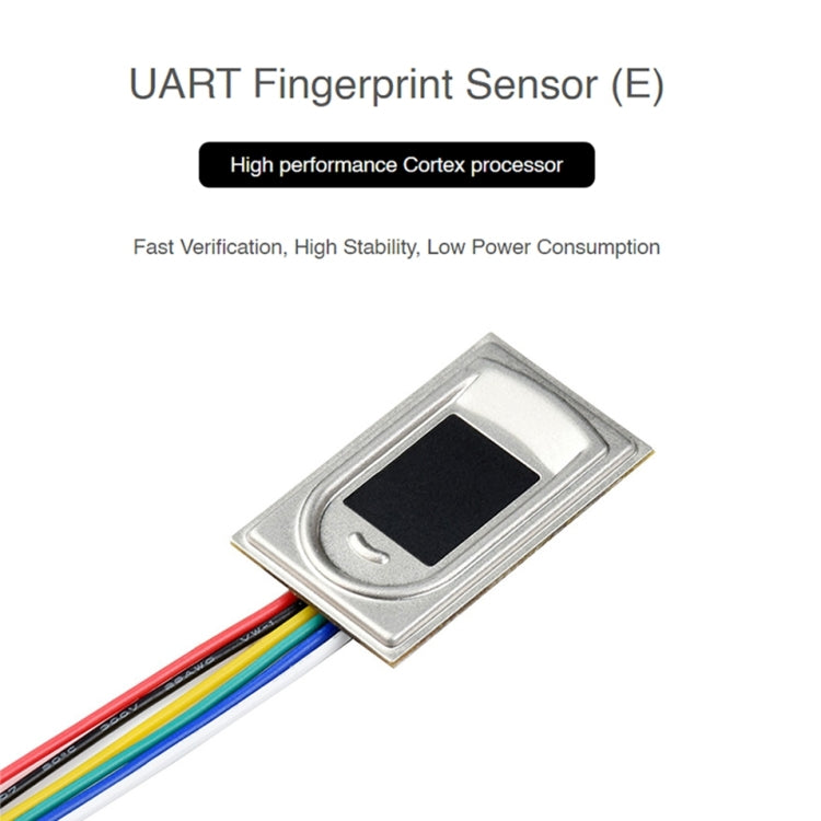 Waveshare UART Rectangle-shaped All-in-One Capacitive Fingerprint Sensor (E), Cortex Processor - free shipping - PMC TechLife - Order now!