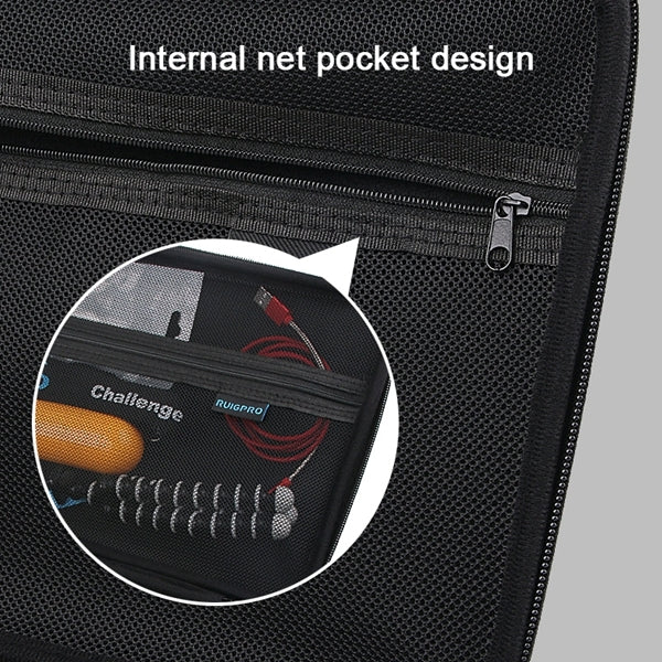 RUIGPRO Shockproof Waterproof Portable Case Box for DJI Osmo Action, Size: 17.3cm x 12.3cm x 6.5cm(Black) - Case & Bags by RUIGPRO | Online Shopping South Africa | PMC TechLife | Buy Now Pay Later Mobicred