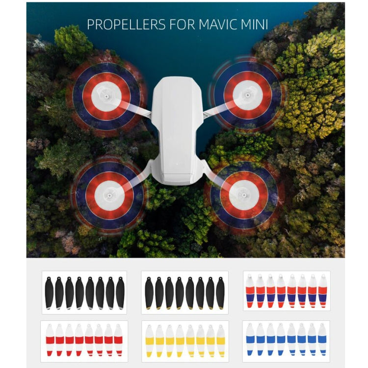 8PCS/Set Sunnylife 4726F-CS Low Noise Quick-release Wing Propellers Drone Accessories for DJI Mavic Mini(Yellow) - free shipping - PMC TechLife - Order now!