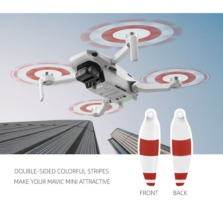 8 PCS/Set Sunnylife 4726F Low Noise Quick-release Wing Propellers for DJI Mini SE / 2 / 2 SE / 4K(Silver) - free shipping - PMC TechLife - Order now!