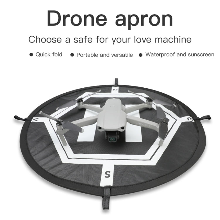 RCGEEK 55cm Round Portable Parking Apron Foldable Landing Pad for DJI Mavic Mini / Air 2S / FPV - free shipping - PMC TechLife - Order now!