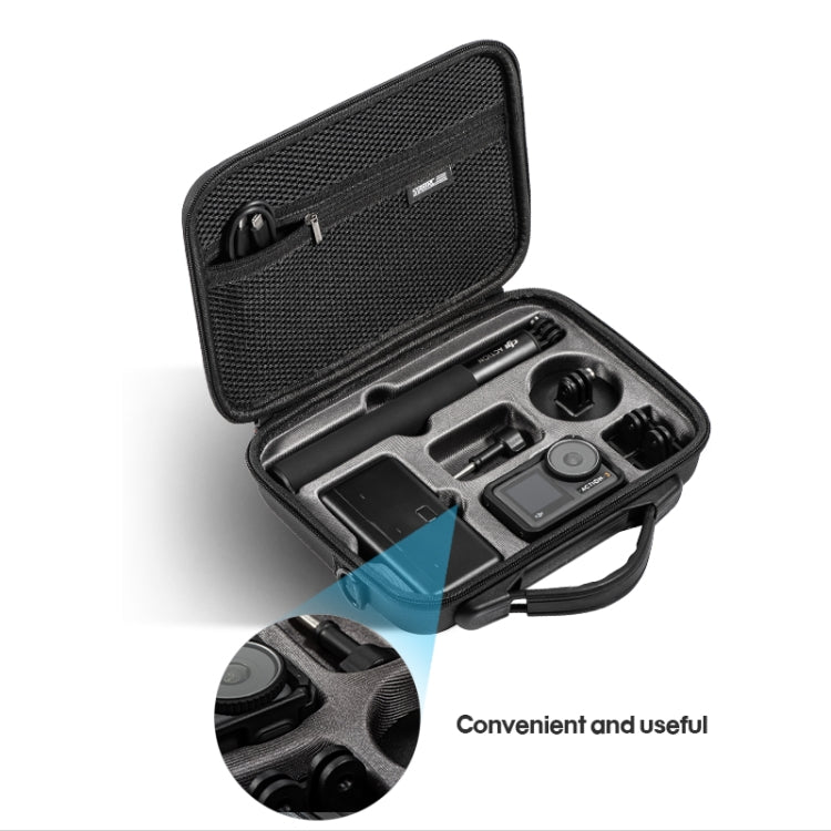 For DJI Osmo Action 3 STARTRC Camera and  Accessories Storage Case Bag(Black) - free shipping - PMC TechLife - Order now!