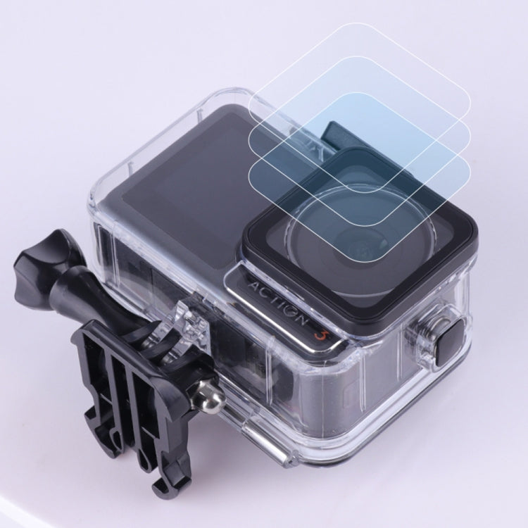 For DJI Osmo Action 3 / 4 Touch Screen 5m Underwater Waterproof Housing Diving Case (Transparent) -  by PMC Jewellery | Online Shopping South Africa | PMC Jewellery