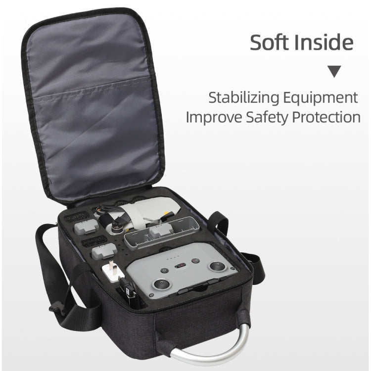 For DJI Mini 2 SE Shockproof Single Shoulder Storage Carrying Case Box Bag, Size: 30 x 22 x 8.5cm (Black) - Backpacks & Bags by PMC TechLife | Online Shopping South Africa | PMC TechLife