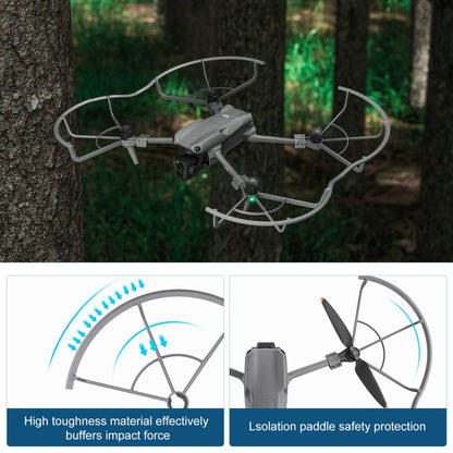 For DJI Air 3 STARTRC Drone Propeller Protective Guard Anti-collision Ring (Grey) - Other by STARTRC | Online Shopping South Africa | PMC Jewellery | Buy Now Pay Later Mobicred