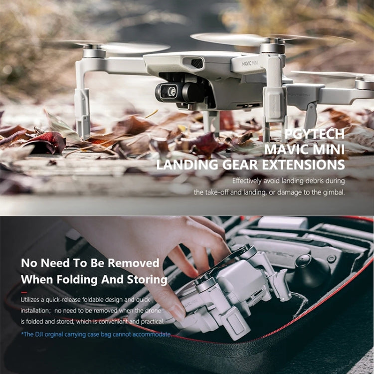 PGYTECH P-12A-012 Portable Heightened Landing Gear Extensions Rack for DJI Mavic Mini - Other by PGYTECH | Online Shopping South Africa | PMC TechLife | Buy Now Pay Later Mobicred