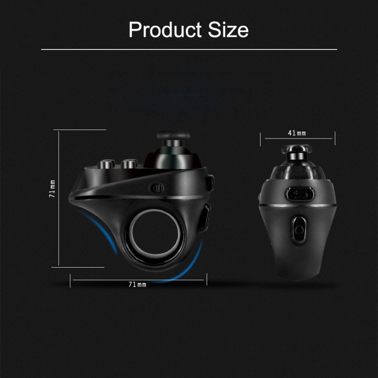 R1 Bluetooth Mini Ring Game Handle Controller Grip Game Pad - Handle Shooter by PMC TechLife | Online Shopping South Africa | PMC TechLife