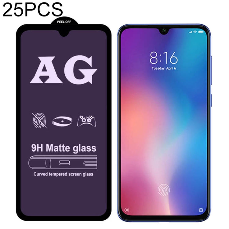 25 PCS AG Matte Anti Blue Light Full Cover Tempered Glass For Xiaomi Redmi Note 6 -  by PMC TechLife | Online Shopping South Africa | PMC TechLife