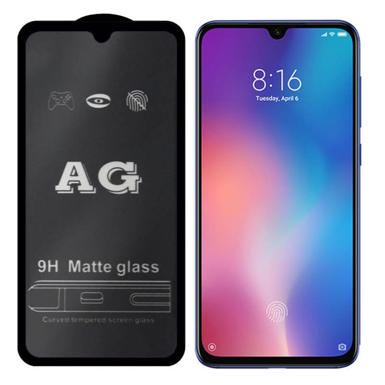25 PCS AG Matte Frosted Full Cover Tempered Glass For Xiaomi Mi 9 -  by PMC TechLife | Online Shopping South Africa | PMC TechLife