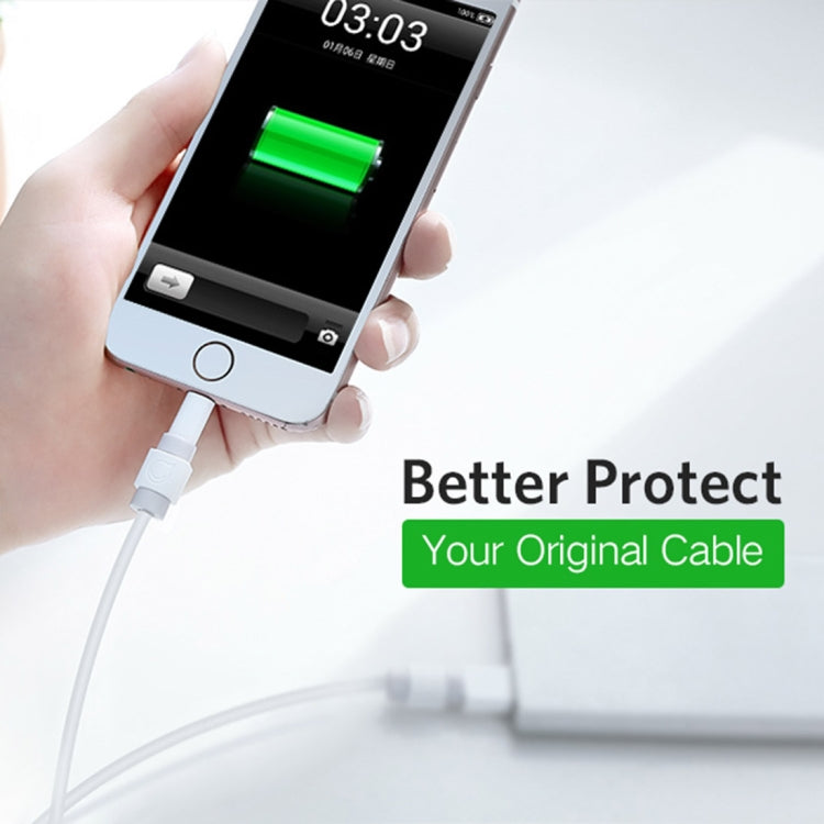 UGREEN LP127 6 PCS Anti-break Data Cable Protector for All Apple Original Data Cable - Cable Organizer by UGREEN | Online Shopping South Africa | PMC TechLife | Buy Now Pay Later Mobicred