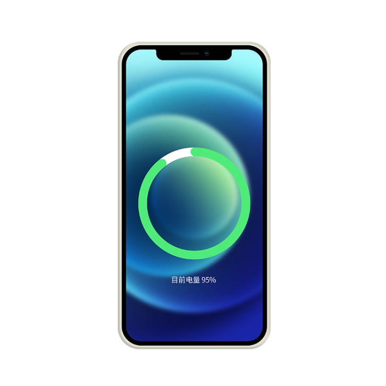 For iPhone 12 mini Silicone Full Coverage Shockproof Magsafe Case (White) - iPhone 12 mini Cases by PMC TechLife | Online Shopping South Africa | PMC TechLife | Buy Now Pay Later Mobicred