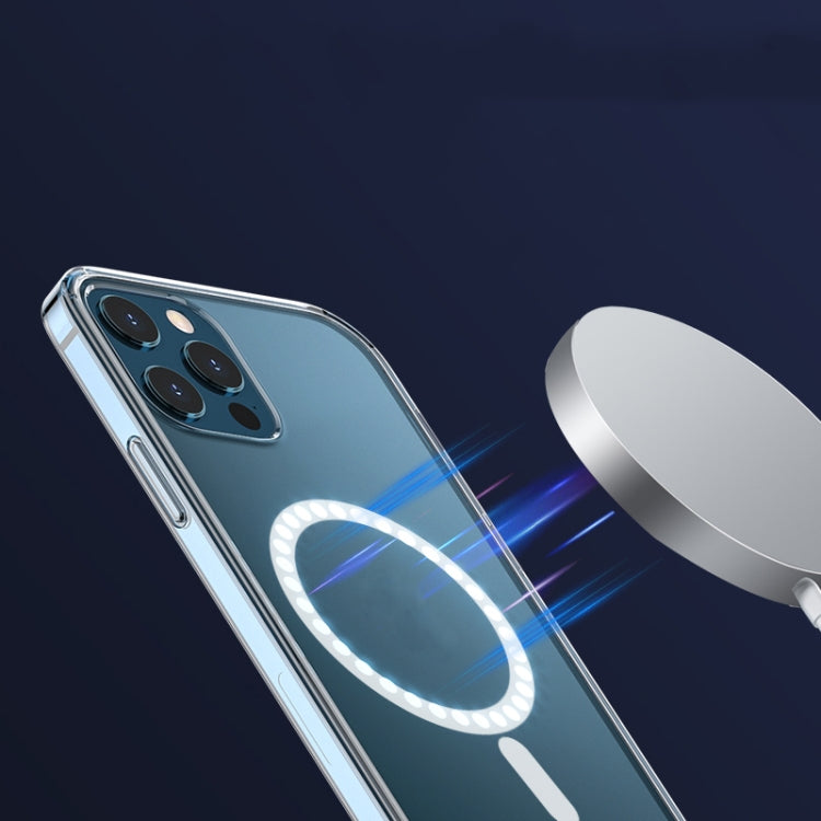 WK WPC-007 iDeal Series Magsafe Case Magnetic Ring All-inclusive Clear TPU Transparent Shockproof Case For iPhone 11 Pro Max - iPhone 11 Pro Max Cases by WK | Online Shopping South Africa | PMC TechLife | Buy Now Pay Later Mobicred