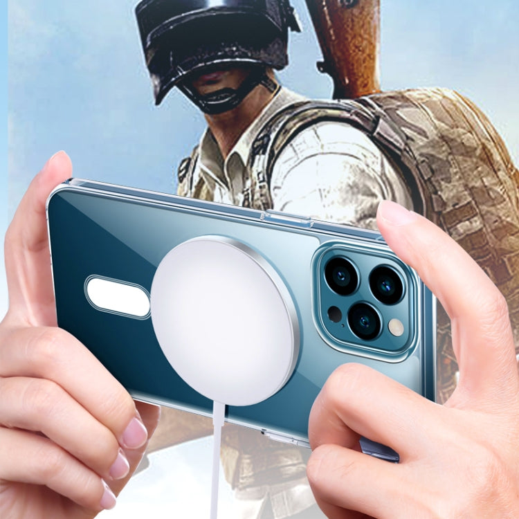 WK WPC-007 iDeal Series Magsafe Case Magnetic Ring All-inclusive Clear TPU Transparent Shockproof Case For iPhone 11 Pro Max - iPhone 11 Pro Max Cases by WK | Online Shopping South Africa | PMC TechLife | Buy Now Pay Later Mobicred