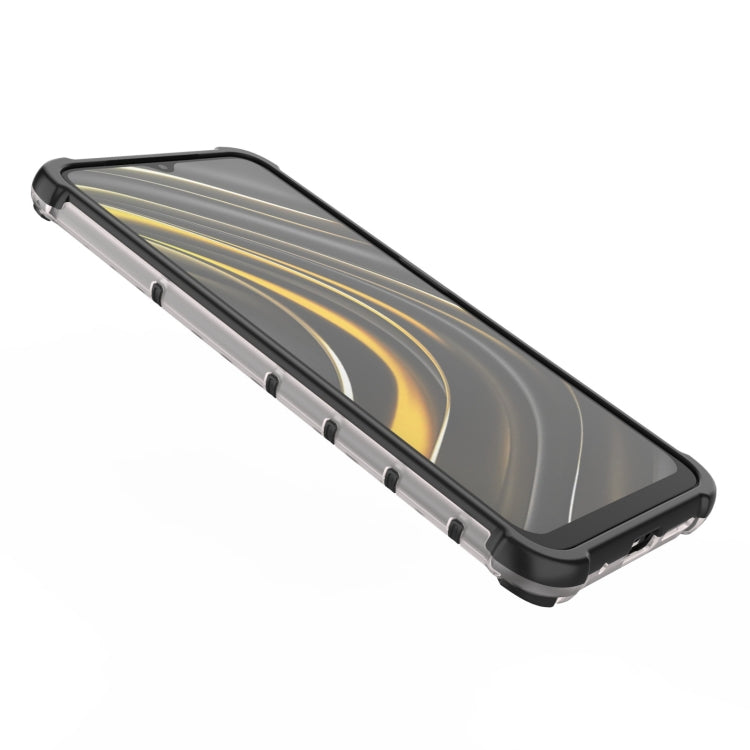 For Xiaomi Poco M3 Shockproof Honeycomb PC + TPU Case(Black) - Xiaomi Cases by PMC TechLife | Online Shopping South Africa | PMC TechLife | Buy Now Pay Later Mobicred
